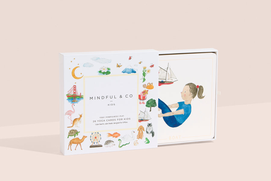 Yoga Flash Cards by Mindful & Co Kids